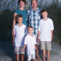 family beach portrait tybee