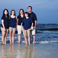 family beach portrait tybee