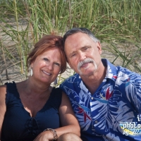 couple on tybee portrait